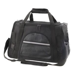 Collapsible Soft Travel TSA Approved Pet Carrier for up to 13 Lbs Black